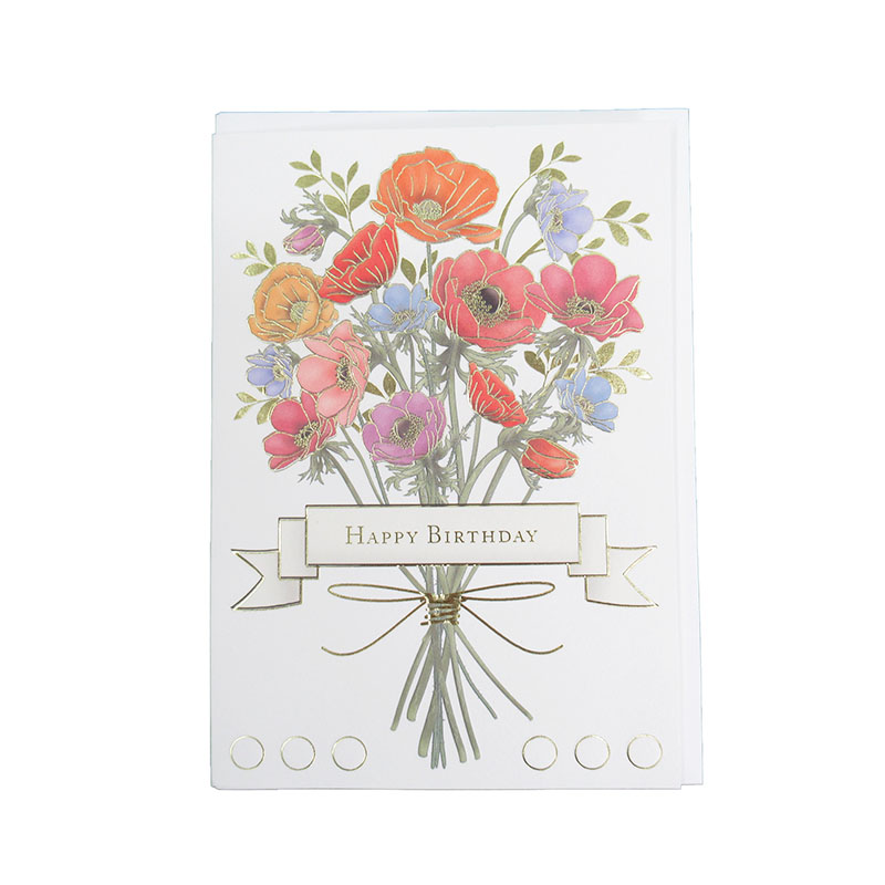 QUIRE オランダ製 グリーディングカード/bouquet